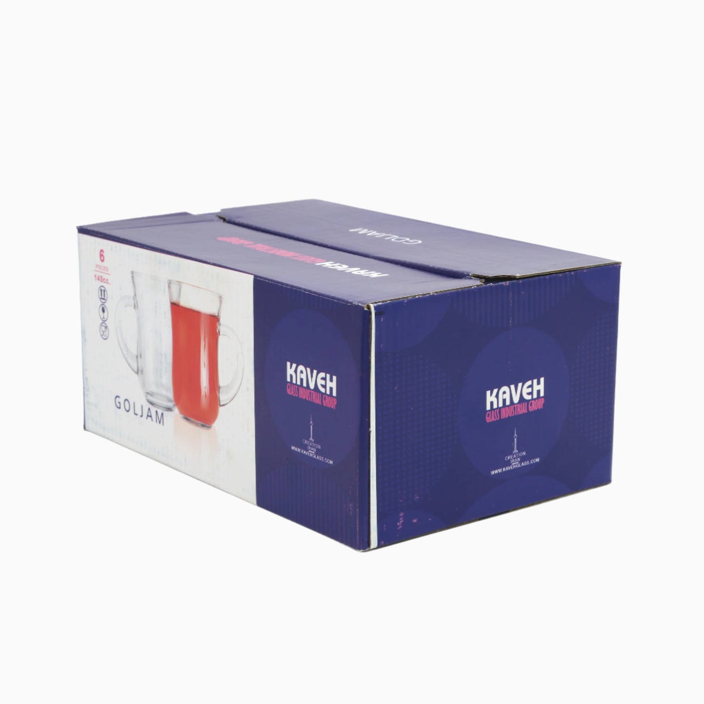 Goljam Glass Tea Cups | code: 02237F21