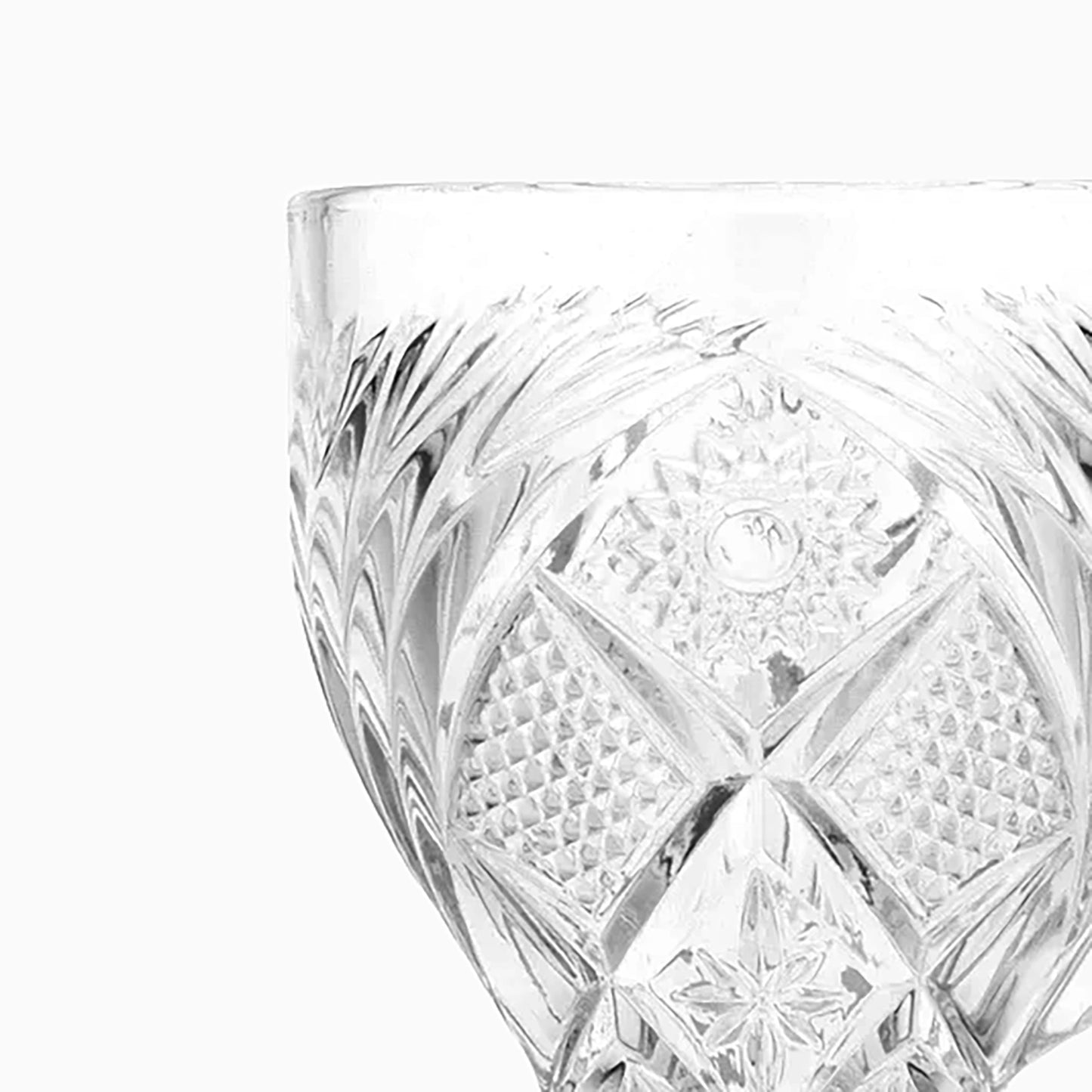 Taza de vidrio estampada | código: 240301W
