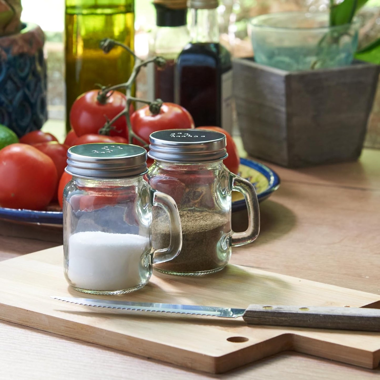 Glass Salt and Pepper Shaker Set | code: bm9131