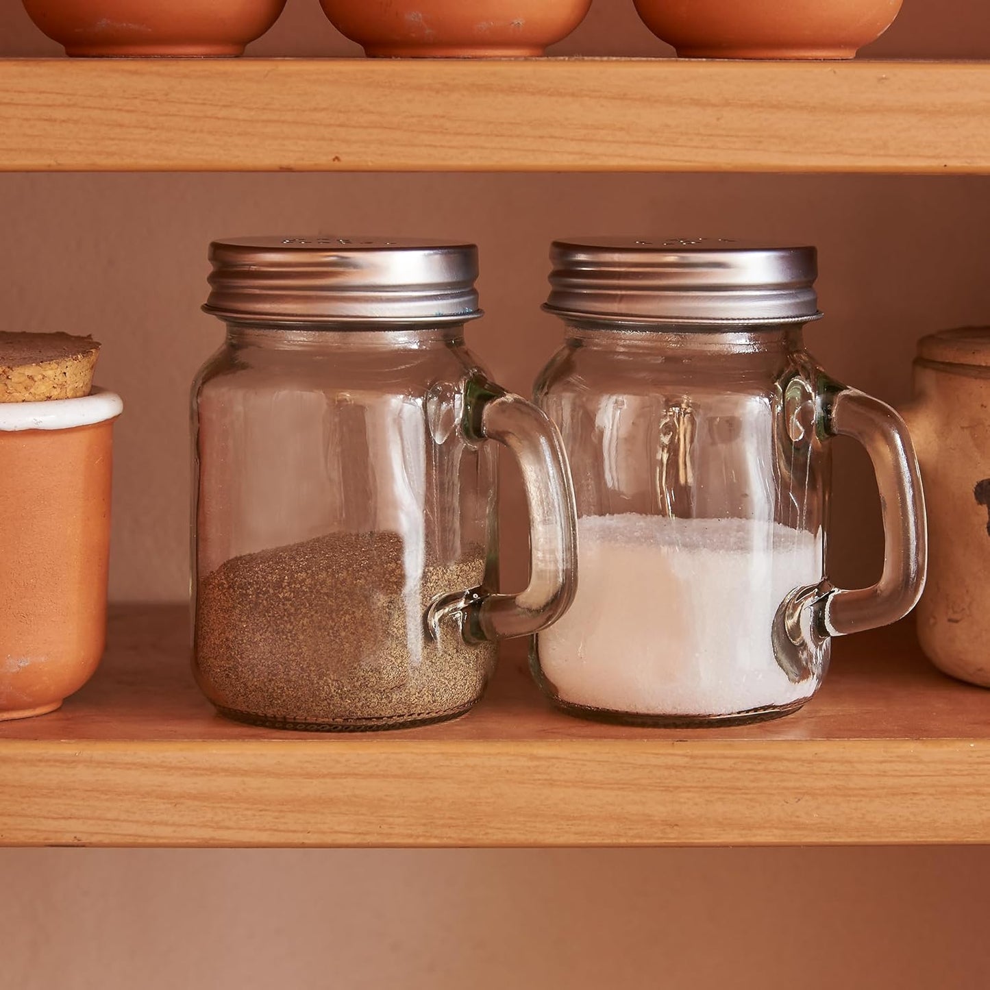 Glass Salt and Pepper Shaker Set | code: bm9131