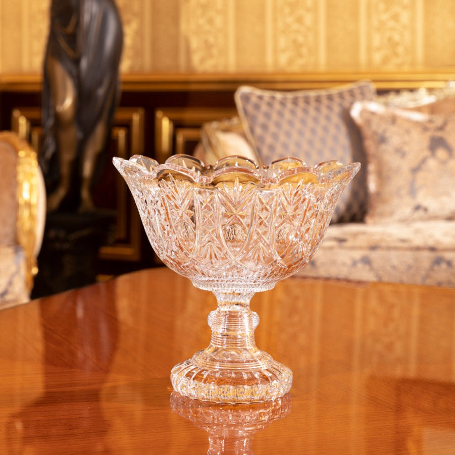 Glass Candy Bowl on Foot, SK07752200W