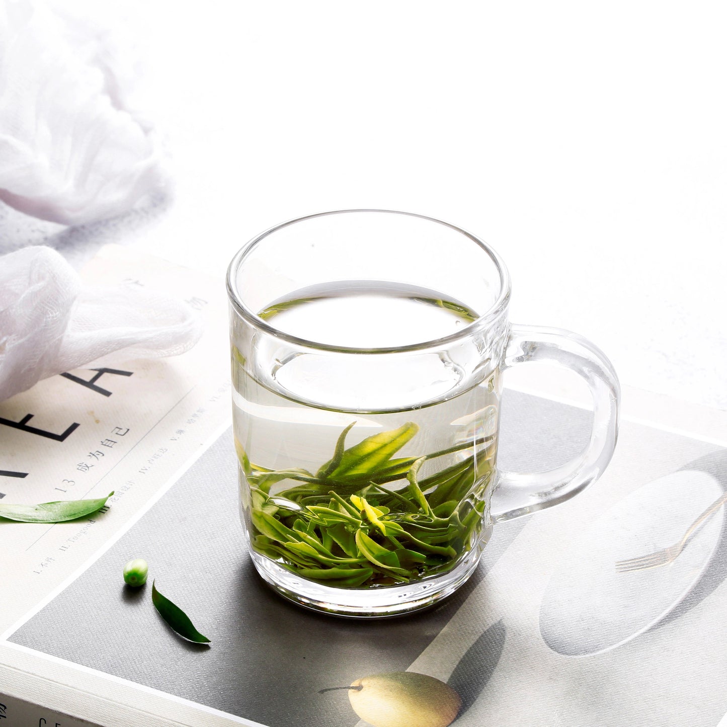 Glass Mug with Handle 7.9 oz | code: KTZB03