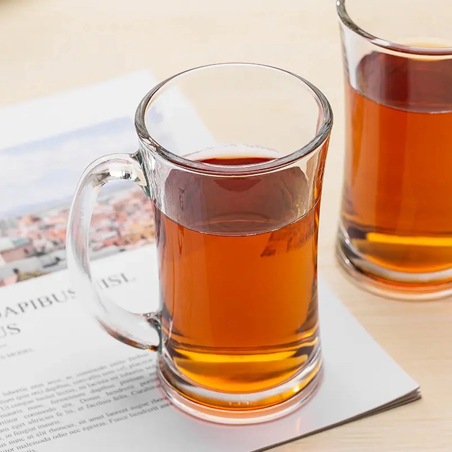 Glass Mug with Handle | code: KTZB27