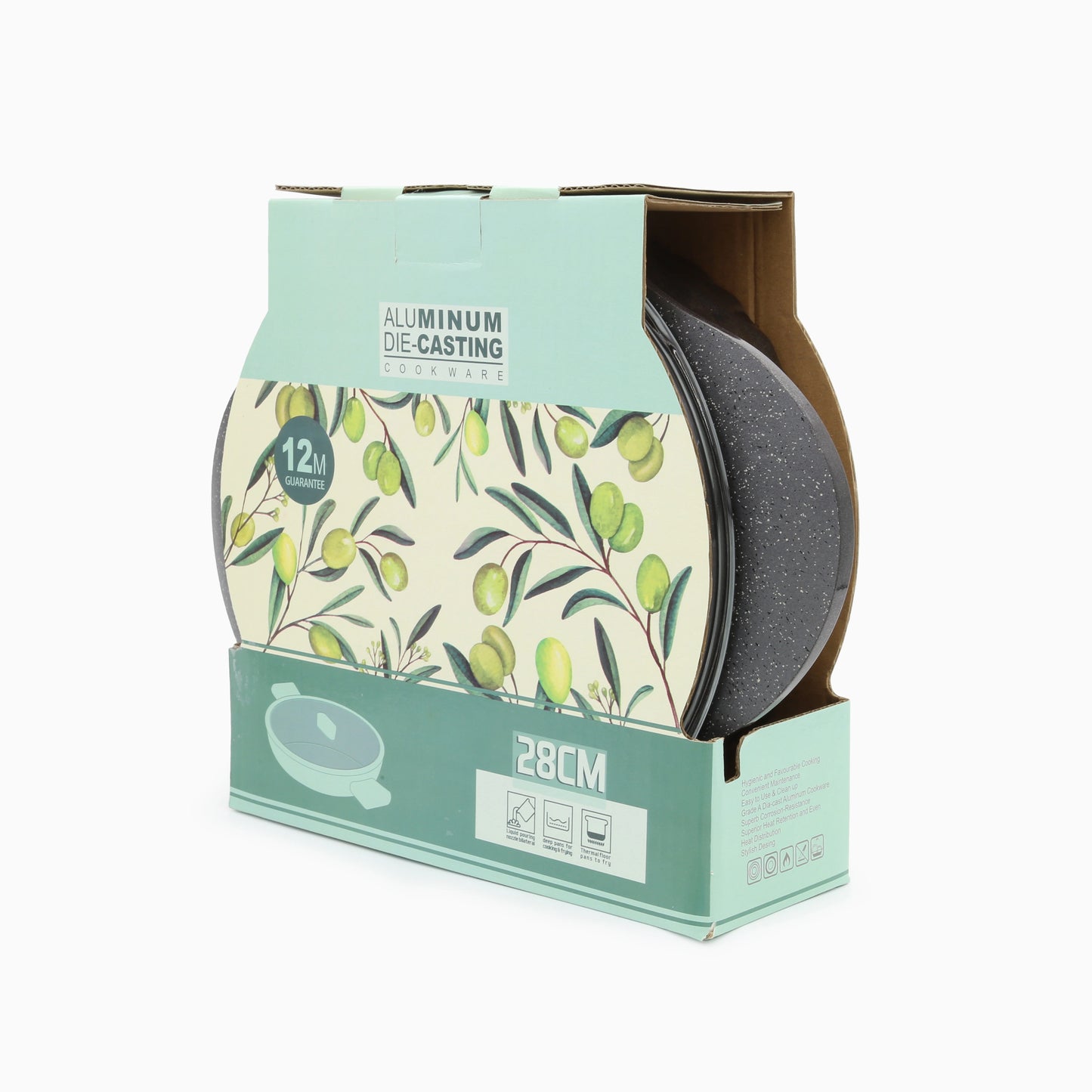 Plus Frying pan | black-2pcs