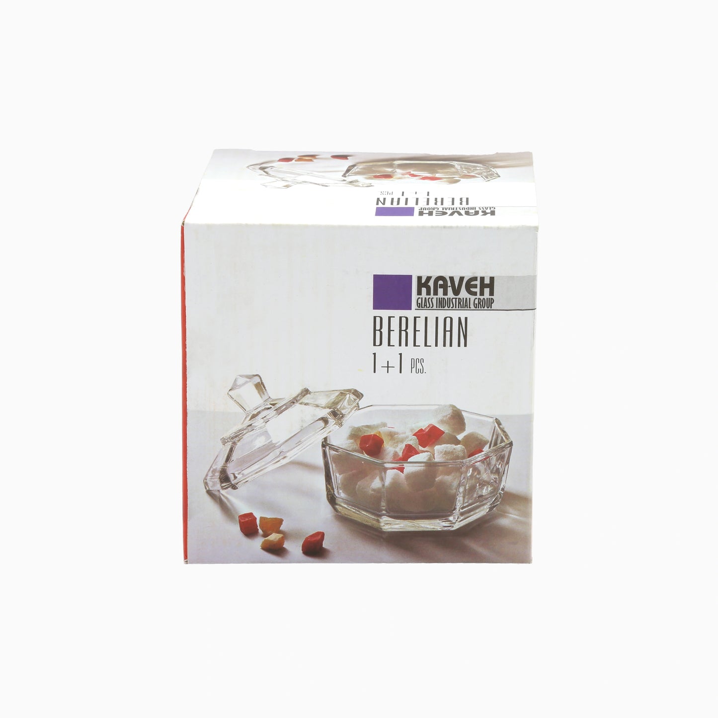 Glass Candy Bowl With Lid | code: SR0774GCL