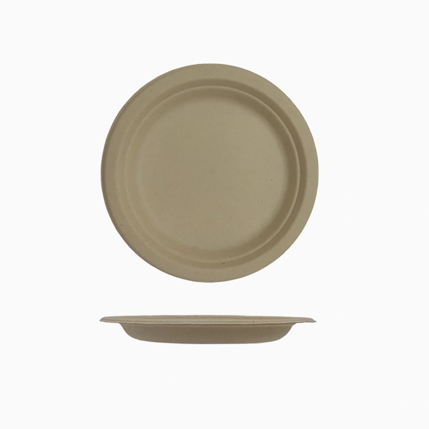 High-Durability Disposable Bagasse Plate Collection