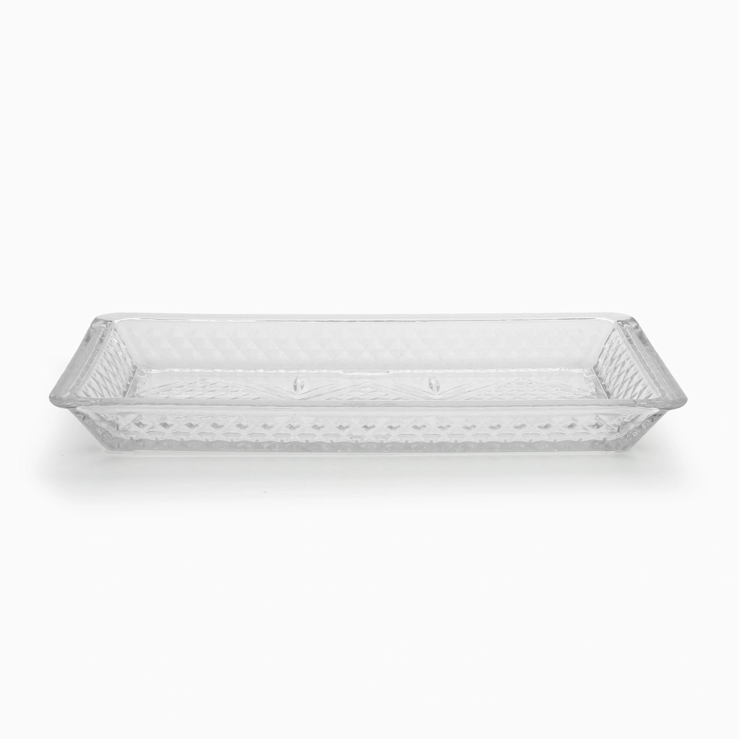 Panama Glass Serving Platter | code: 1002