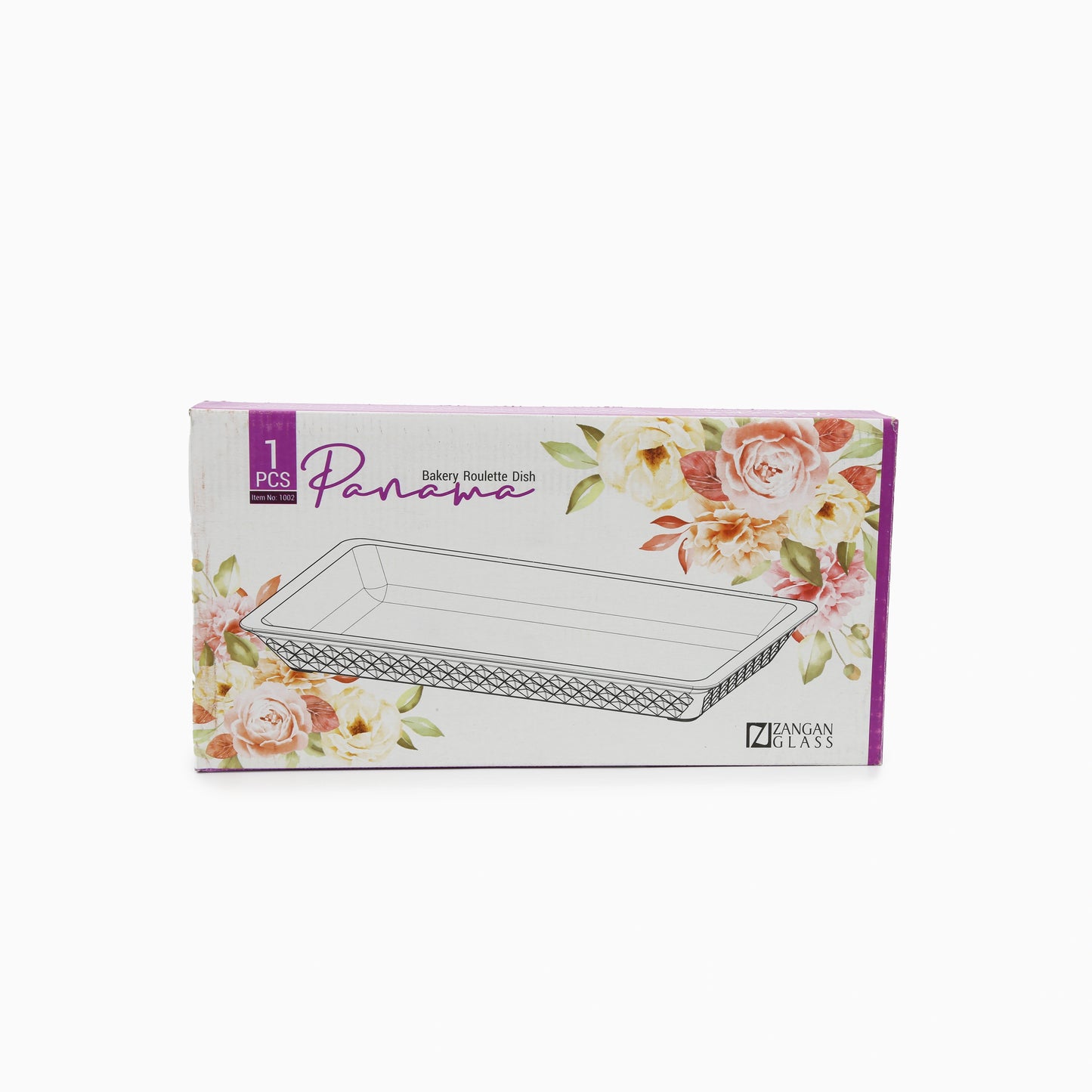 Panama Glass Serving Platter | code: 1002