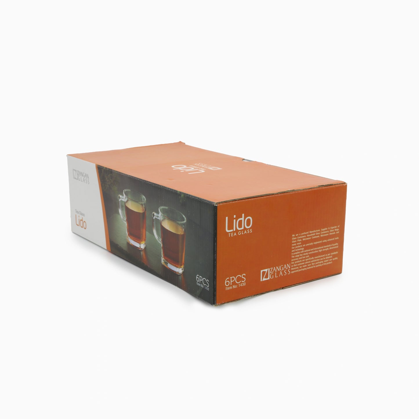 Facet Lido Glass Mug | code: 1430