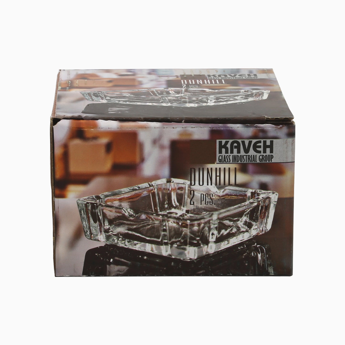 Glass Square Ash Tray | code:10697J21