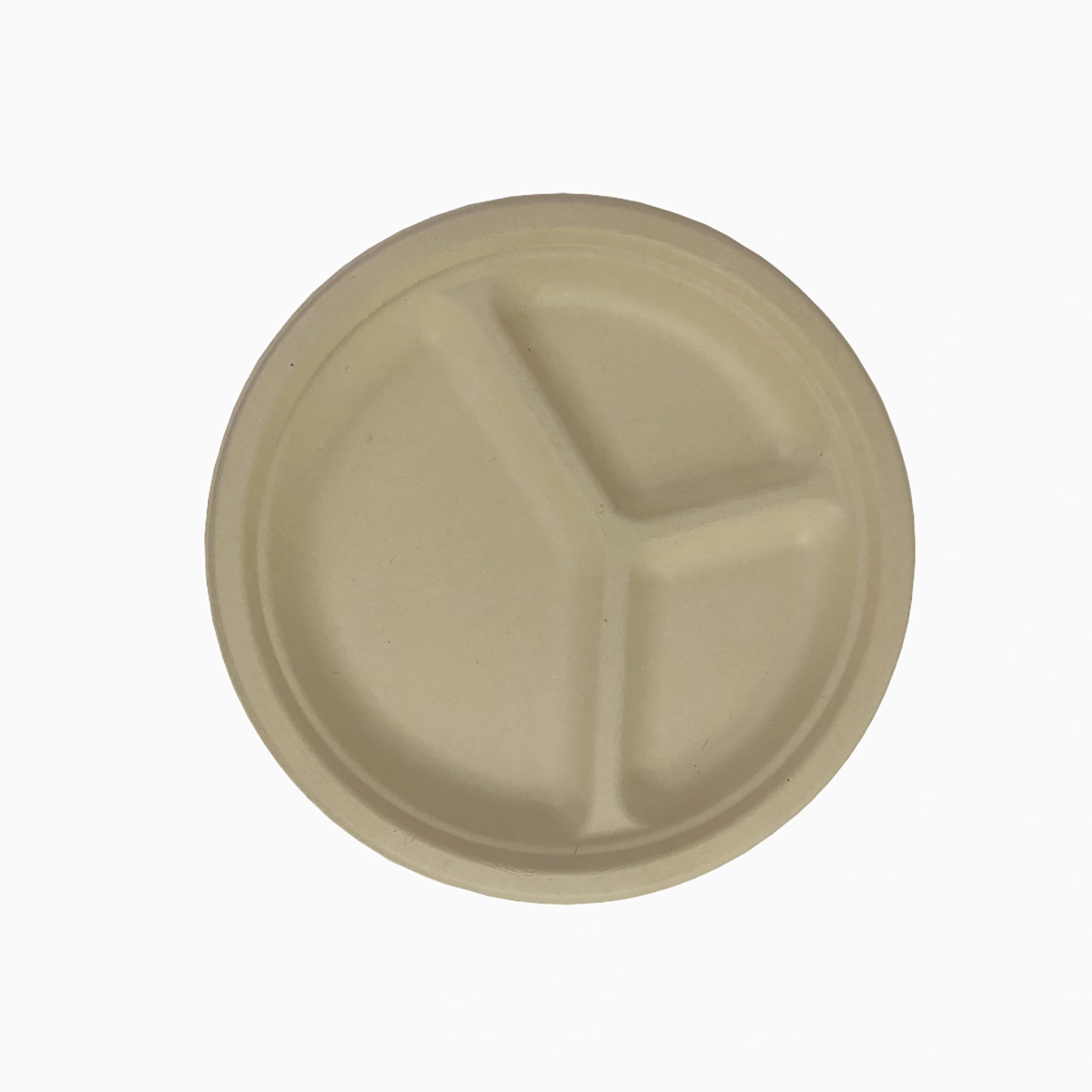 10-Inch 3-Section Bagasse Plate | coming soon...