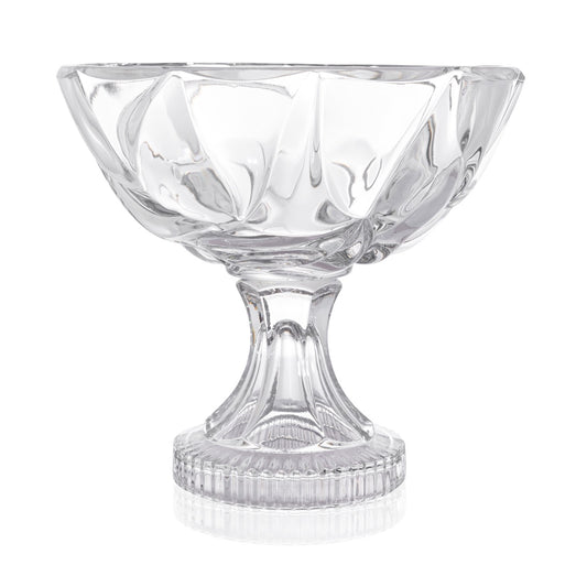 Bonbonnière en verre sur pied, 350712W