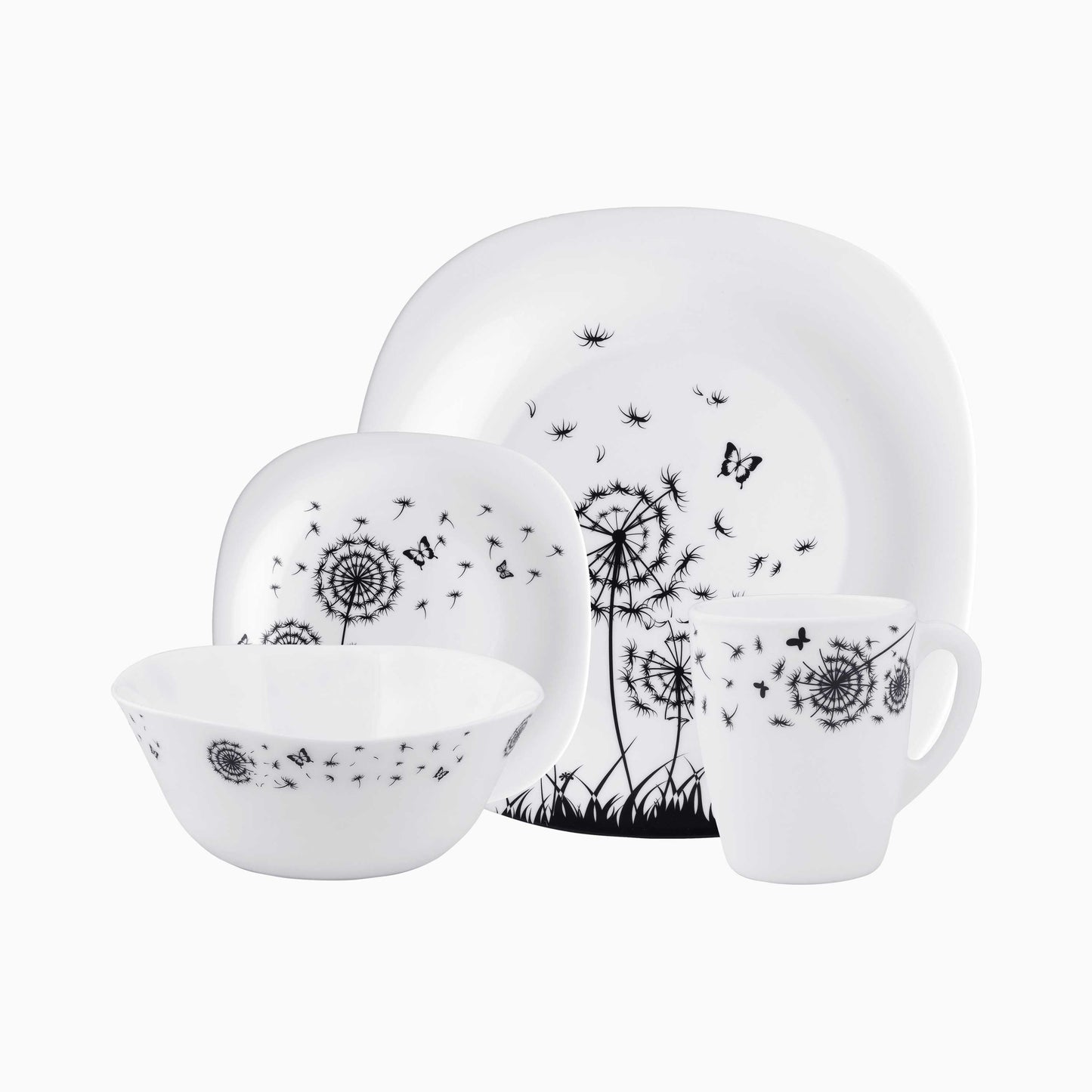 Ghasedak Opalware set - Code: 840