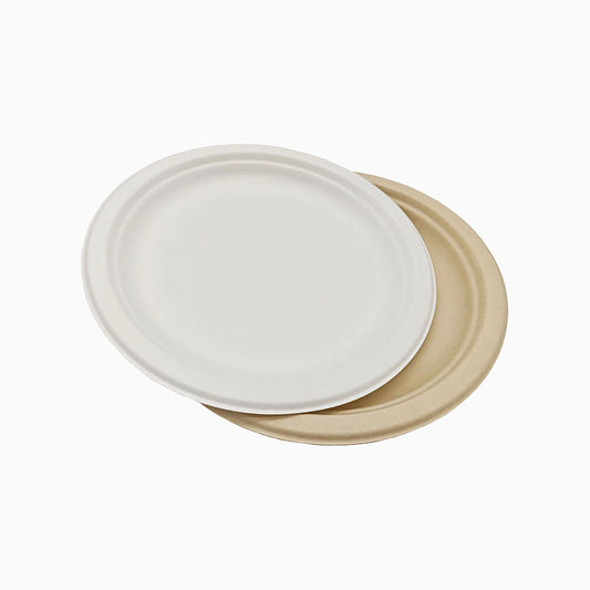 High-Durability Disposable Bagasse Plate Collection