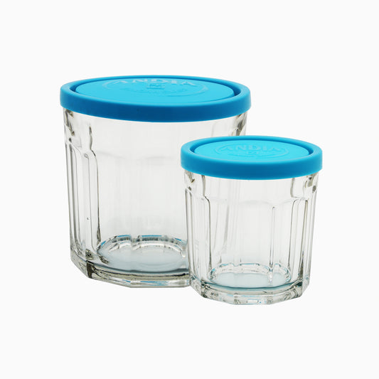 Andia Glass Storage Container (2 Sizes set) | code: 1714