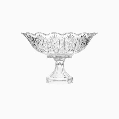 Crystal Glass Pedestal Bowl WO stand | code: 340722