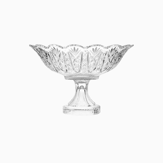 Crystal Glass Pedestal Bowl WO stand | code: 340722
