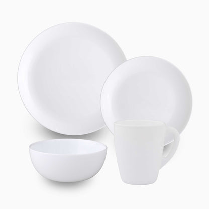 Opalware set Round D - White