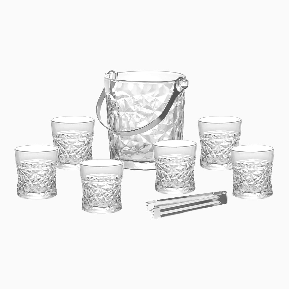 Glass Ice Bucket Sst