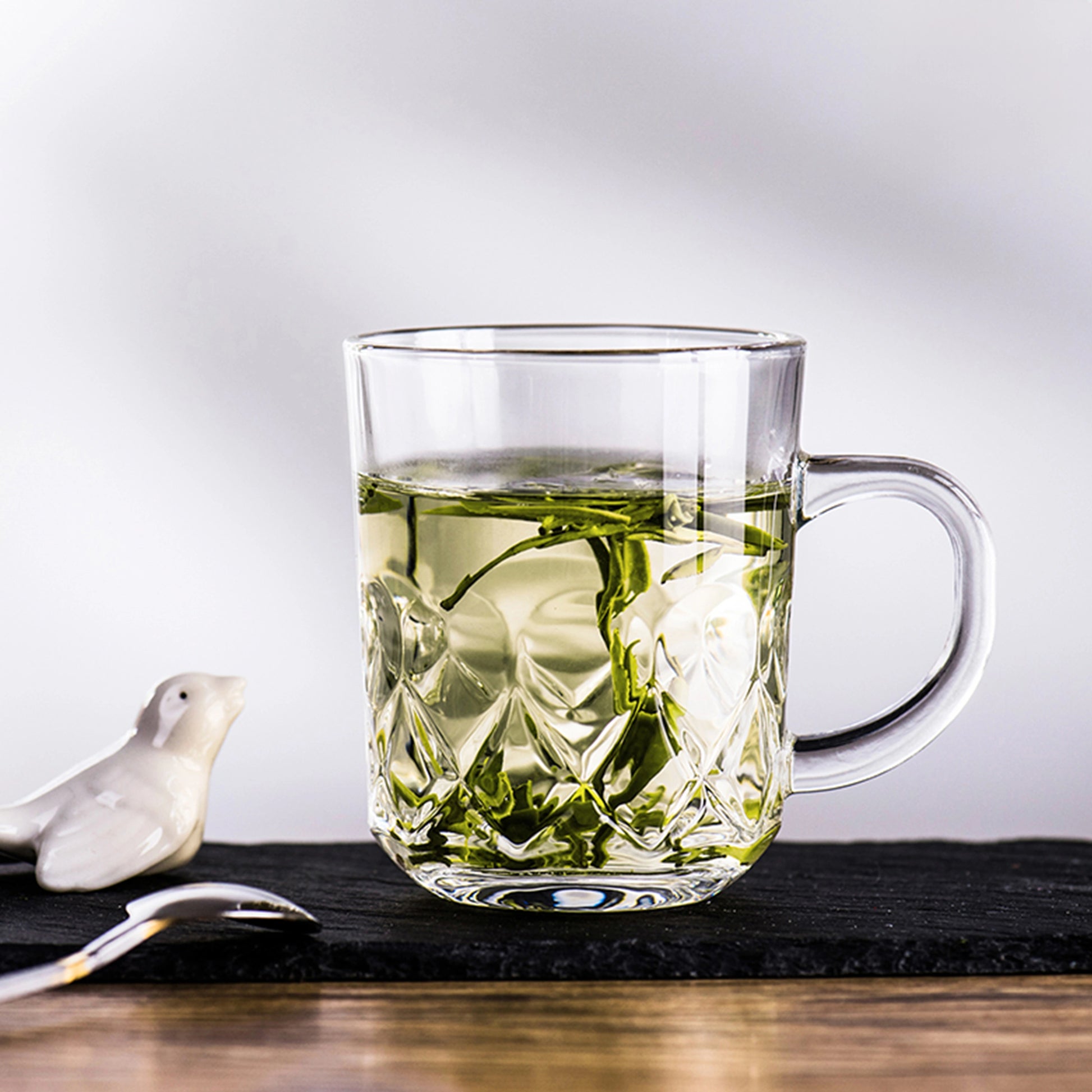 Glass Mug with Handle | code: KTZB04-2