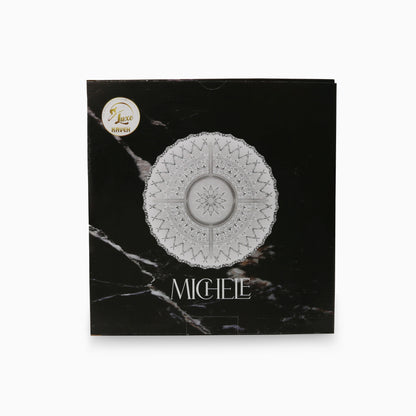 Round Glass Serving Section Plate | Code: 37G97F21