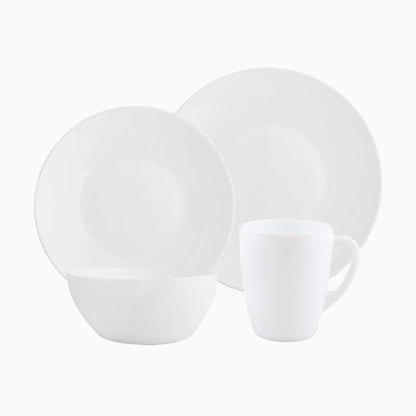 Opalware set Round O - White