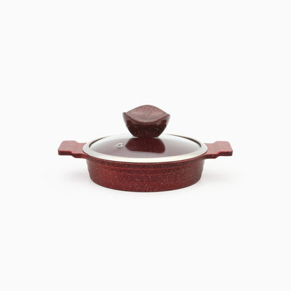 Poêle à frire | Rouge - 6 pièces