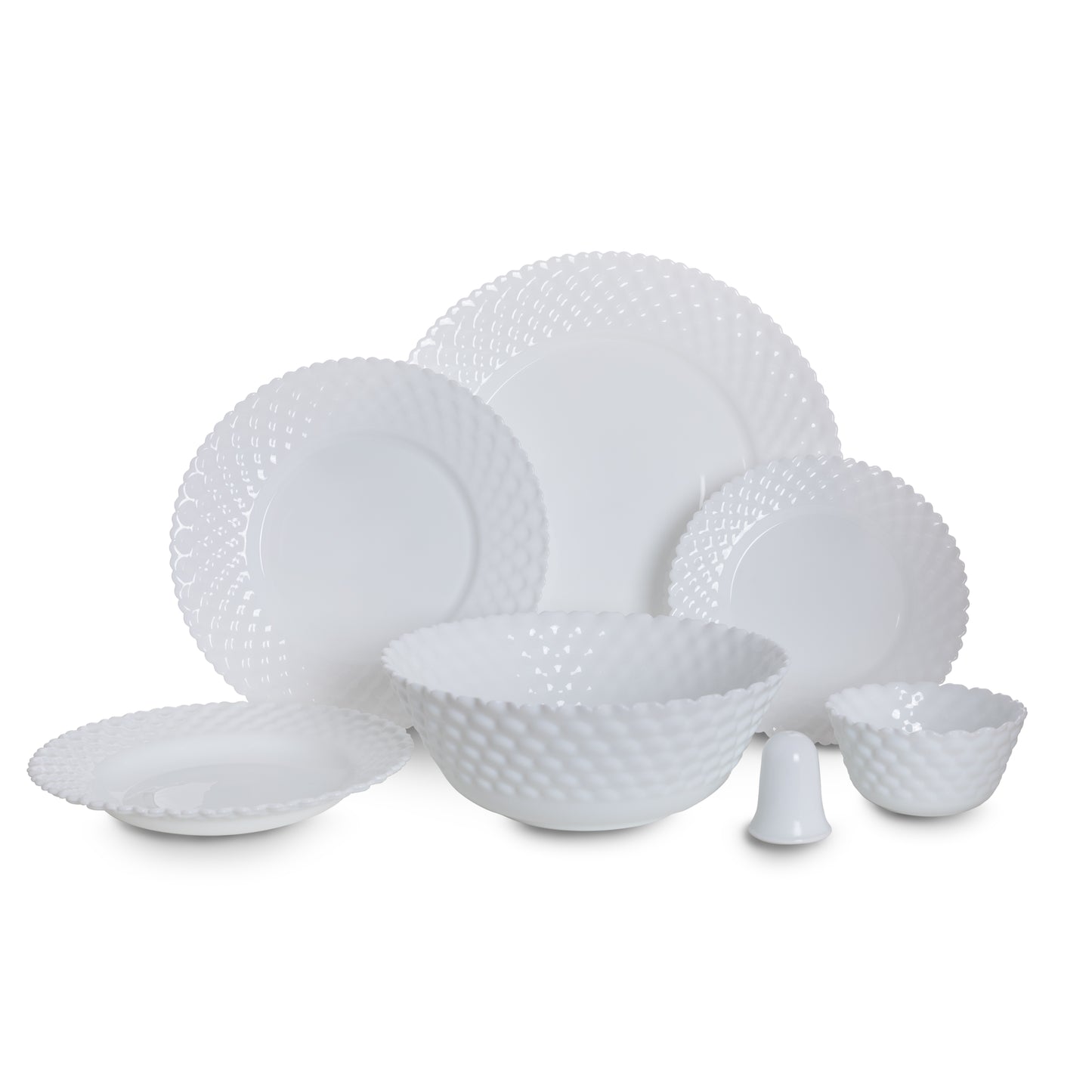 Rond P - Blanc