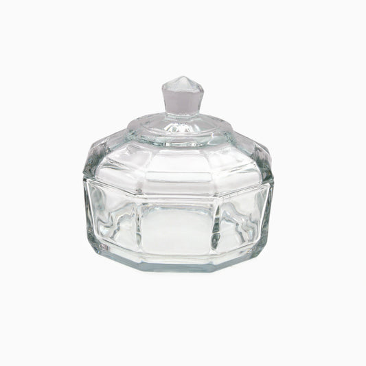 Glass Candy Bowl With Lid | code: SR0774GCL
