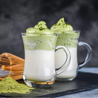 Small Glass Mug with Handle | code: KTZB11