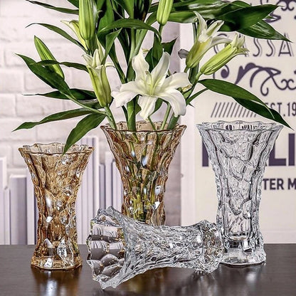 Textured Glass Vase | code: BJ8103-1