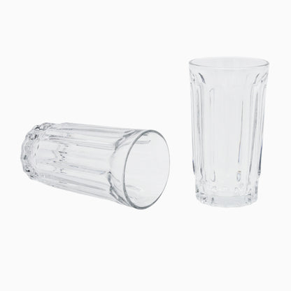 Vaso de vidrio estampado Pasha | código: 1100